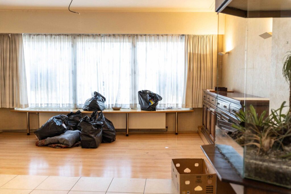 Appartement leegmaken